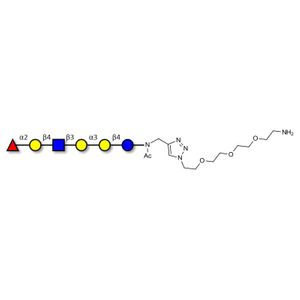 Isoglobo-H analogue type 2 with free terminal amine (Linker-NH2 B)