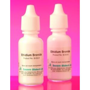 Ethidium Bromide Solution in a  Dropper Bottle