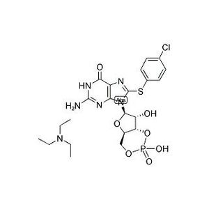 8-(4-Chlorophenylthio)guanosine 3',5'-cyclic Monophosphate triethylammonium salt