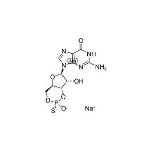 Guanosine-3',5'-cyclic Monophosphothioate, Sp-Isomer sodium salt-2
