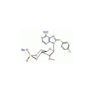 8-(4-Chlorophenylthio)-2'-O-methyladenosine 3',5'-cyclic Monophosphate sodium salt-2