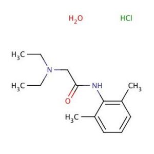Lidocaine hydrochloride monohydrate