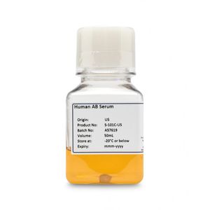 "Human Serum, pooled, mixed gender, Off clot - EU"