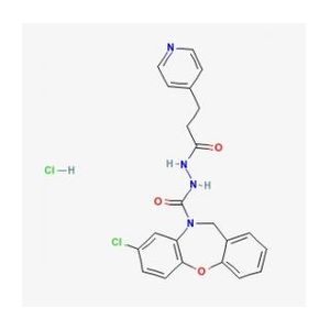 8-Chloro-dibenz[b,f][1,4]oxazepine-10(11H)-carboxylic acid 2-[1-oxo-3-(4-pyridinyl)propyl]hydrazide monohydrochloride