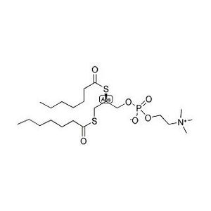 1,2-bis(Heptanoylthio)glycerophosphocholine