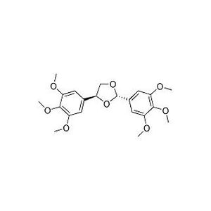 (±) trans-2,5-Bis(3,4,5-trimethoxyphenyl)-1,3-dioxolane