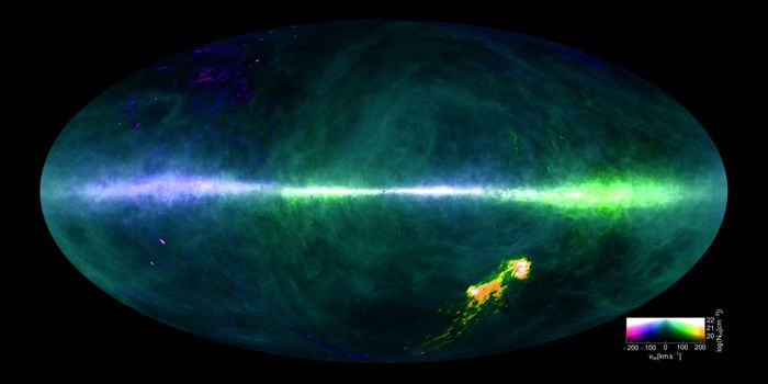 Astronomers Say This is the Most Detailed Hydrogen Map of the Milky Way Yet