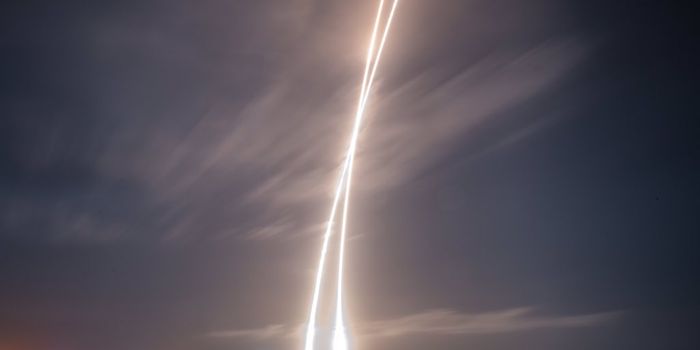 SpaceX Falcon 9 Rocket Lands Shortly After Launching Satellites
