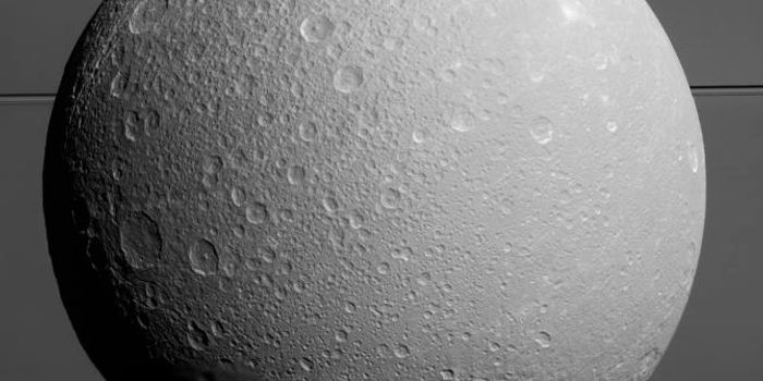 Here's What Saturn's Moon Dione Looks Like Up Close