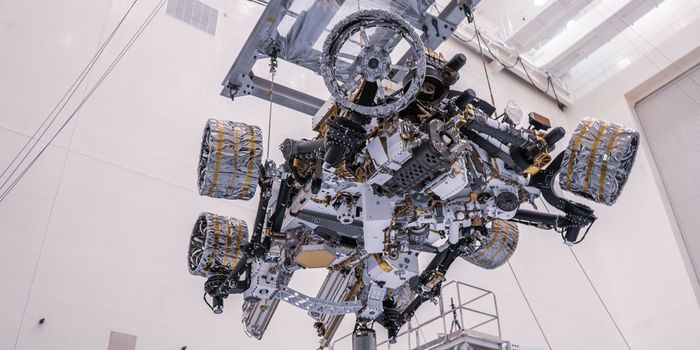 NASA Balances the Perseverance Rover's Chassis