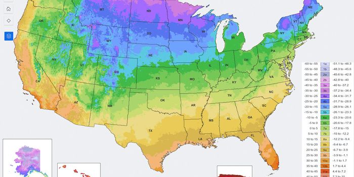 A New Hardiness Zone Map for Plants is Released by USDA