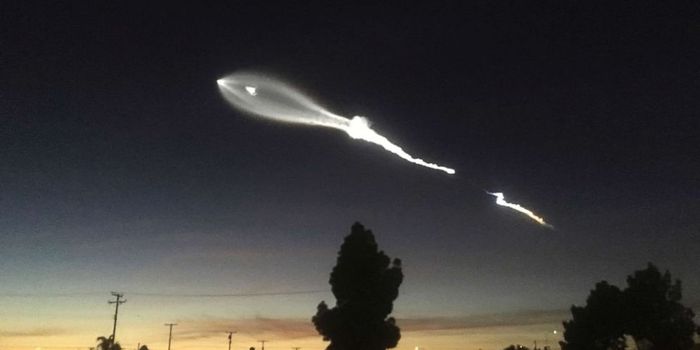 The Aerial Remnants of SpaceX's Most Recent Rocket Launch Explained
