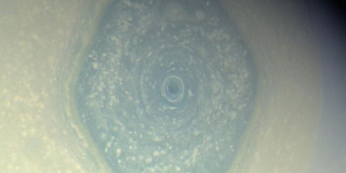 Swirling Hexagonal Structure at Saturn's North Pole is Changing Colors