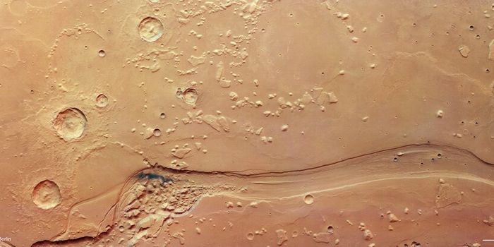 Ancient Martian valley holds major clues to a past ocean