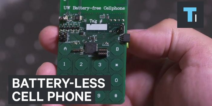 Meet the Batteryless Cell Phone