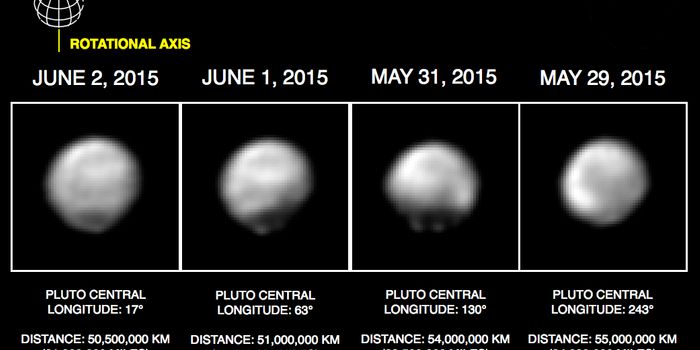 New Pluto Terrain Colors Photographed by New Horizons Spacecraft
