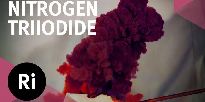 Watch How Nitrogen Triiodide Responds to Even the Lightest Touch
