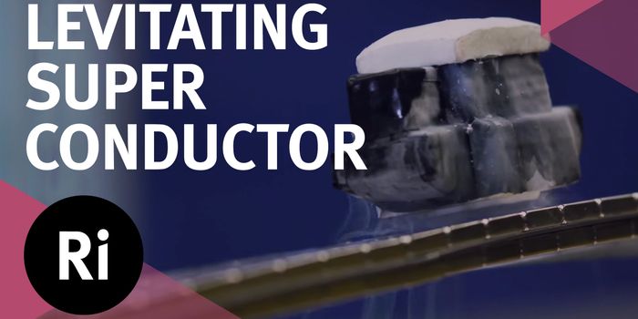 Superconducting Levitation "Roller Coaster"
