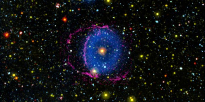 The Mystery of the Blue Ring Nebula is Solved