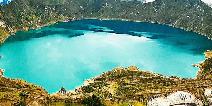 Quilatoa, Ecuador: a case study of how to form a crater lake