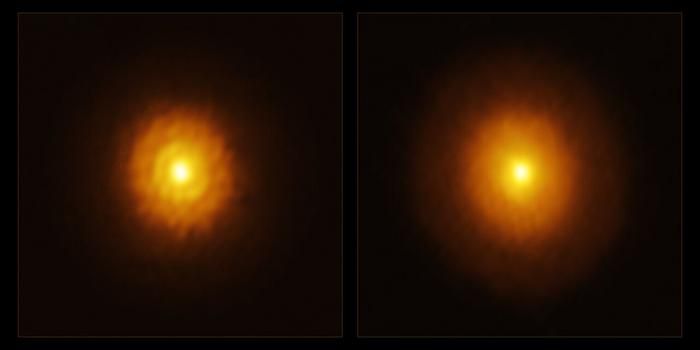 Astronomers Spot Elusive Planet in Featureless Disc