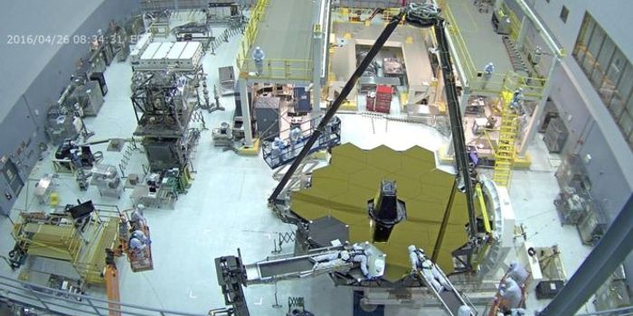 The Veil is Lifted From James Webb Space Telescope's Primary Mirror