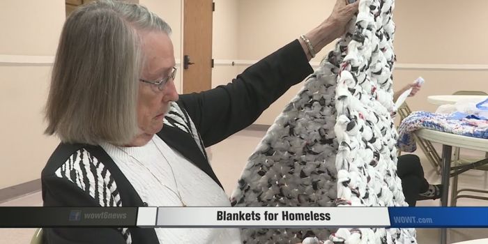 These old ladies are making a difference with plastic bags