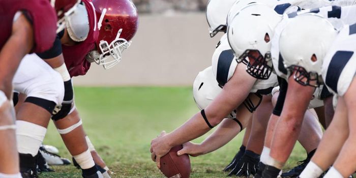 Football Players' Blood Pressure Depends on Their Field Position