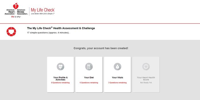 Assess Your Heart Health Online