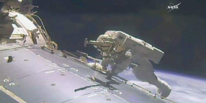 ISS Astronauts Conduct 200th American Spacewalk