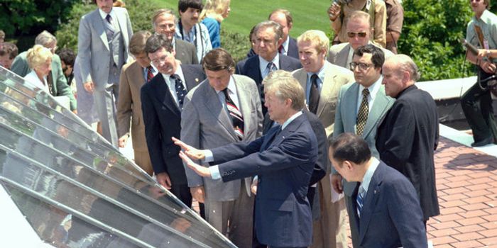 Jimmy Carter's solar farm is up and running