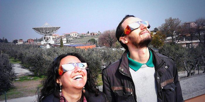 Eclipse Enthusiasts at ESA ESRIN