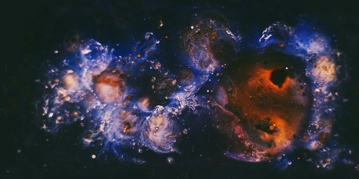 A Wandering Star Twisted the Magnetic Field in a Stellar Nursery