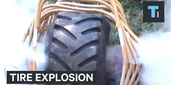 This is Why Large Construction Vehicle Tires Are Caged During Inflation