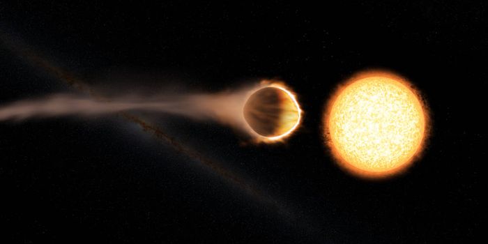 This Exoplanet Has a 'Glowing' Water Vapor Atmosphere