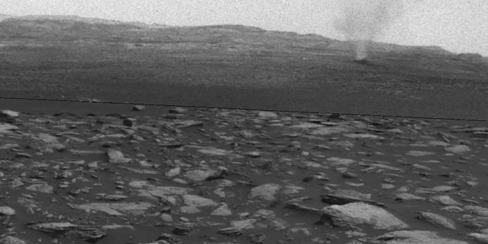 Curiosity Rover Spies Dust Devils on Mars