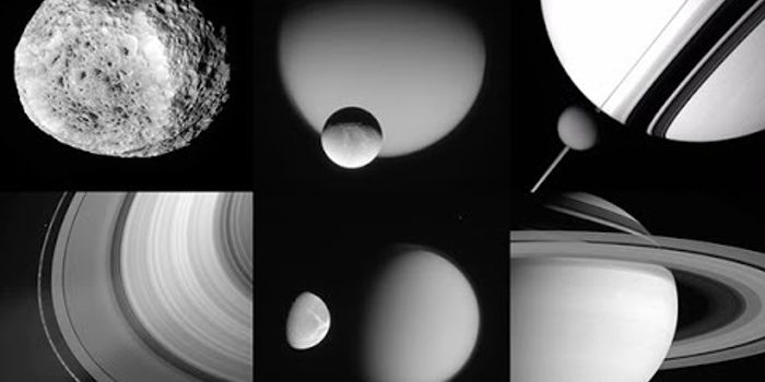 Here's What 11 Years of Cassini Photographs Look Like When Sped Up to Just Under 4 Hours