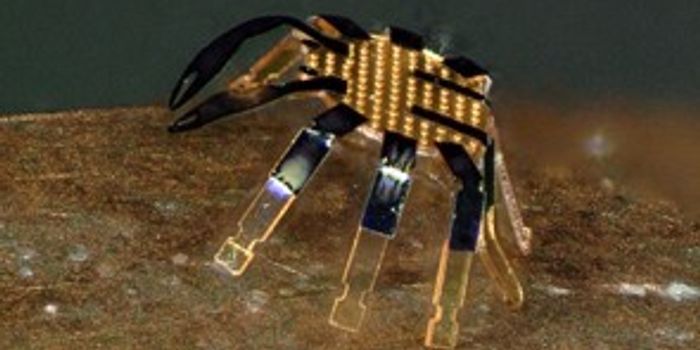 Tiny robotic crab is smallest-ever remote-controlled robot