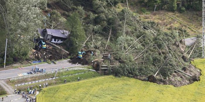 Japan begins the recovery from deadly landslides