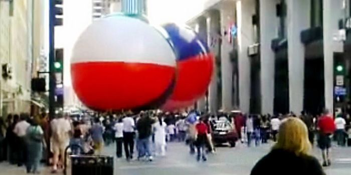 Why This Massive Beach Ball Takes Forever to Touch Ground