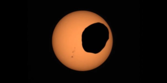 NASA's Perseverance Rover Captures Solar Eclipse on Mars