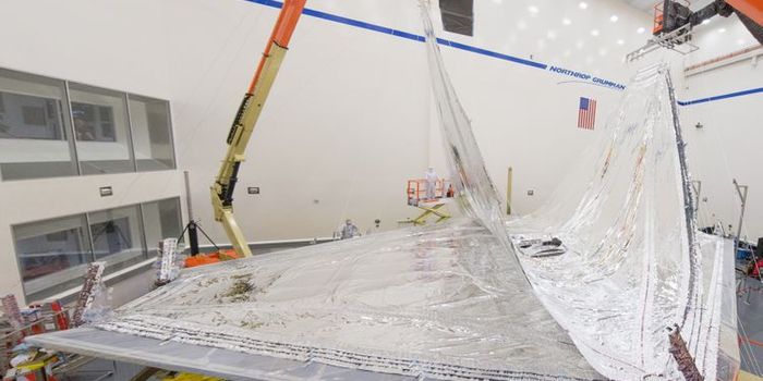 The James Webb Space Telescope's Sunshield is Being Installed and Prepared for Testing