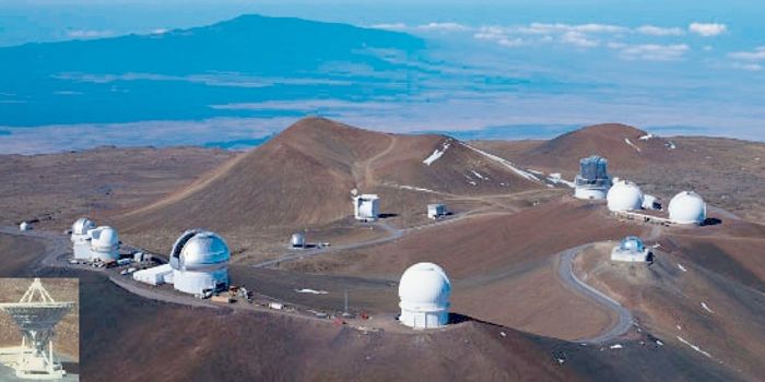 The battle of the scientists vs. Hawaiin conservationists, featuring: a telescope