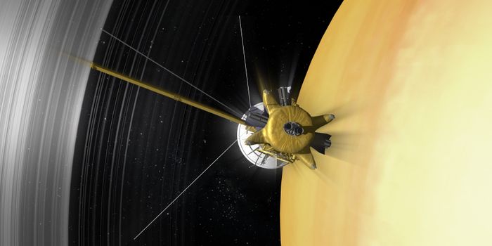 Cassini Hit With Fewer Particles Than Expected During Recent Dive