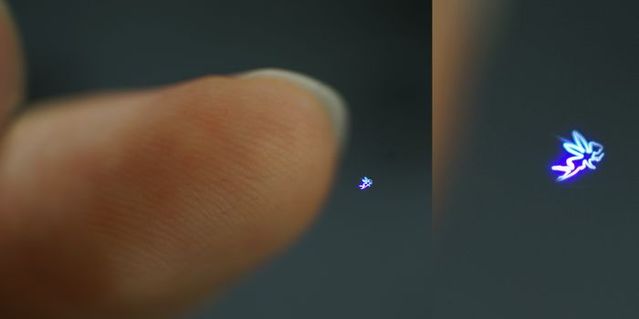 Here's a Real-Life Hologram That Responds to Your Touch