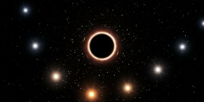 Star Ran Away From Black Hole, Leaving a Part of Its Light Behind
