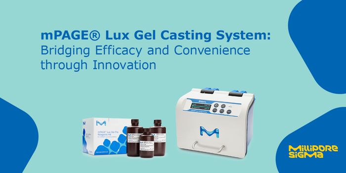 mPAGE® Lux Gel Casting System: Bridging Efficacy and Convenience through Innovation