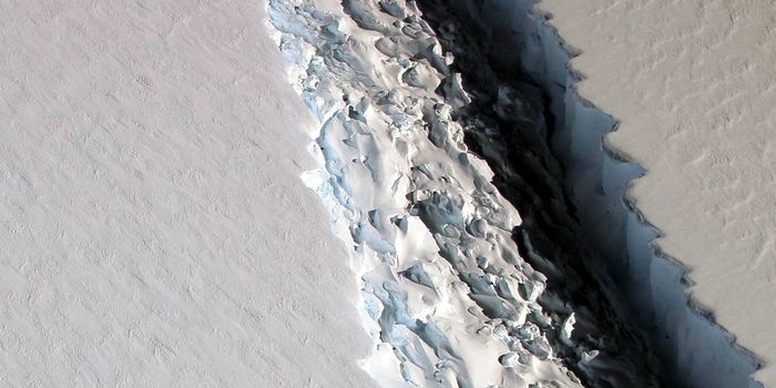 NASA Found This Huge Fissure in the Antarctic Ice Shelf