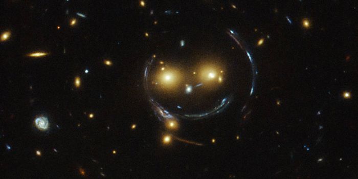 A Smiley Face In Space
