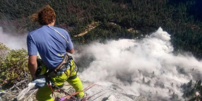 Rock falls scare Yosemite climbers and visitors